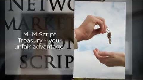 MLM Script Treasury Network Marketing Phone Scripts hottest recruiting scripts in mlm