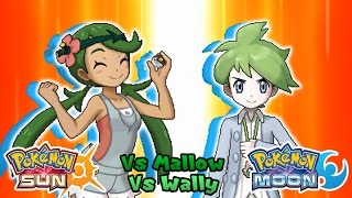 Pokémon Sun & Moon - Mallow & Wally Battle (Grimsley Tag)