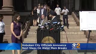 Hoboken Mayor Talks Next Steps About Water Main Break