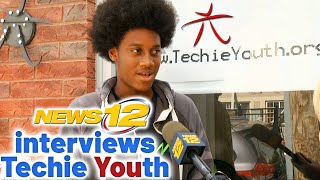 News 12 Brooklyn interviews Techie Youth participants in Bushwick along with the charity's Founder