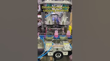 👍Automatic Double Head Capping Machine | High-Speed Bottle Capper for Production Lines