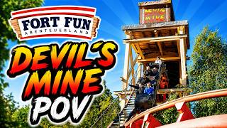 Devil's Mine - Vekoma Custom Junior Coaster - Fort Fun Abenteuerland