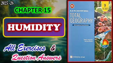 Humidity |Class 9 Biology | Chapter 15 | All Answers | 2025-26