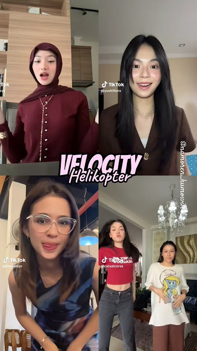 Velocity helikopter trand dance tiktok terbaru 2025 #shorts #dancetiktok