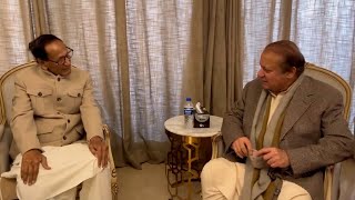 Nawaz Sharif meets PML-Q’s Chaudhry Shujaat to discuss electoral alliance