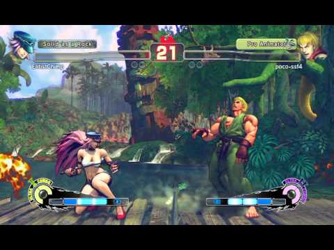 Ultra Street Fighter IV battle: Poison vs Ken