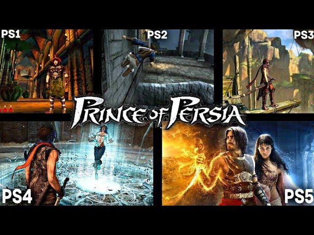 PRINCE OF PERSIA PS1 VS PS2 VS PS3 VS PS4 VS PS5 