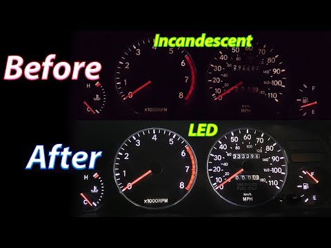 Replacing Gauge Cluster Lights with LEDs - 93-97 Toyota Corolla