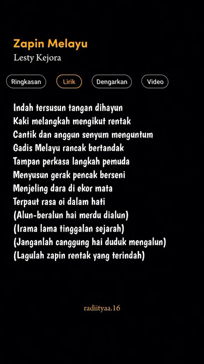 zapin Melayu