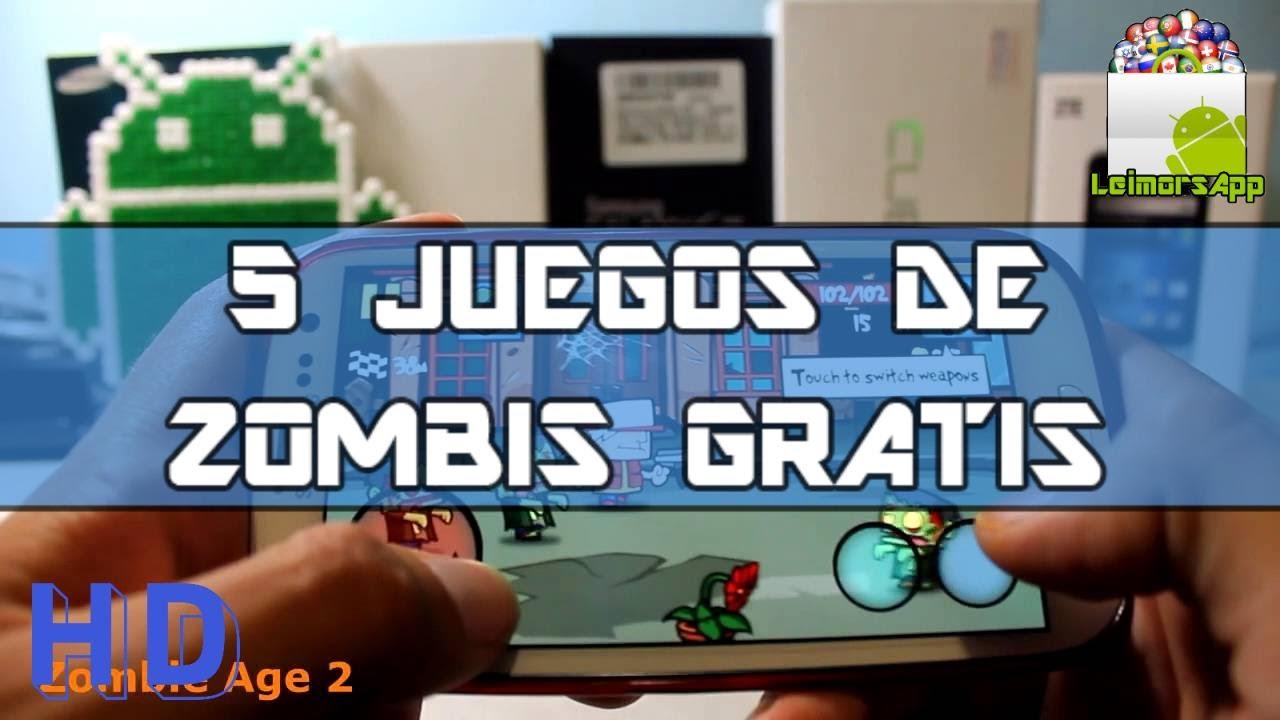 5 JUEGOS DE ZOMBIS GRATIS PARA ANDROID - YouTube