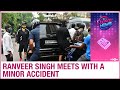 Bollywood actor Ranveer Singh meets with an accident