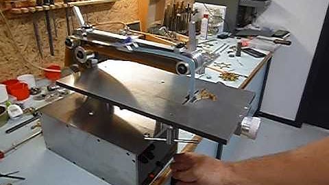 Astro-skeleton project, specialty finishing machine made by Buchanan