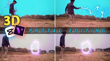 3d protal editing in Mobile | Motion ninja, Capcut |