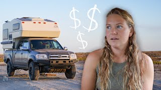 Truck Camping is EXPENSIVE | What I Spent in a Month Living on the Road