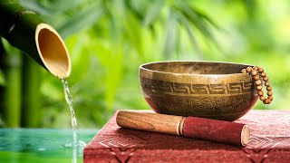 Bamboo Water Fountain + Tibetan Bowls | White Noise for Sleep, Studying, Meditation, Yoga | 10 Hours screenshot 4