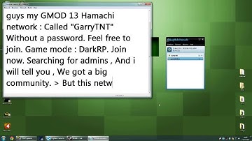 GMOD 13 Hamachi Server | Bonus Video | [HD]