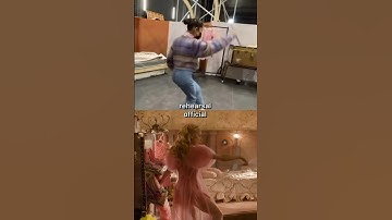Popular scene rehearsal VS official from wicked movie
