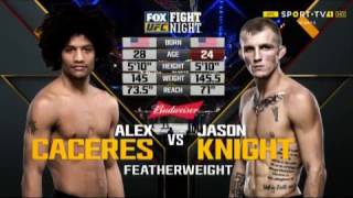 UFC 29.01.17 Alex Caceres vs Jason Knight