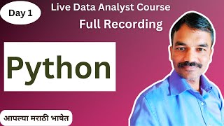 Details Day 1 Recording Python Data Analyst Live News