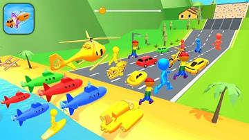 FUNNY GAMES   SHAPE SHIFTING RUN All Levels Gameplay Walkthrough Android, ios max 3025