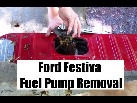 How to Remove Ford Festiva Fuel Pump