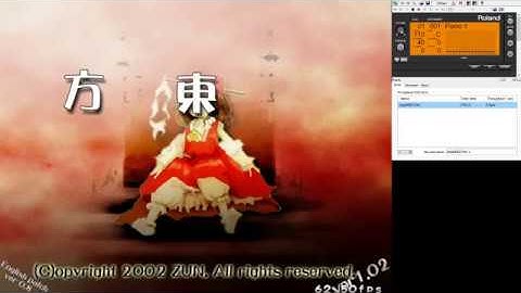 Touhou MIDI Mode Using SAVIHost and LoopMIDI