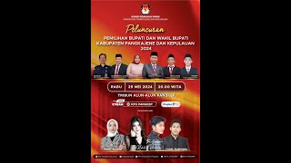 LIVE! PELUNCURAN PEMILIHAN BUPATI DAN WAKIL BUPATI KAB. PANGKEP 2024 | TRI SUAKA & NABILA MAHARANI