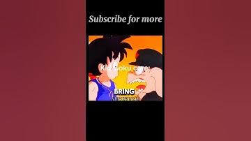 Kid Goku core (🙉)bro is  stupid and funny 😂 #anime #shorts #shortsfeed #goku #dragonball