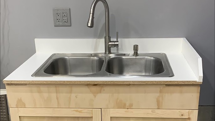 Convert a Metal Cabinet to a Sink Base