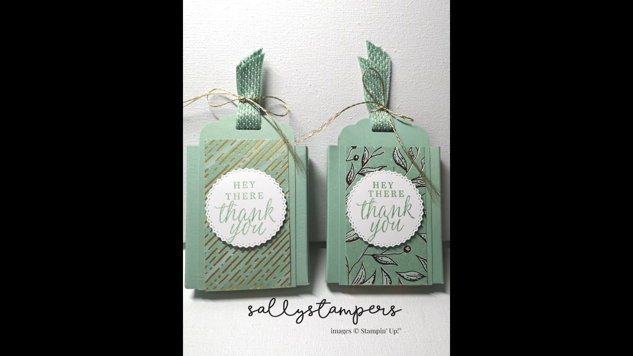 Gilded Autumn Triple Teabag Treat