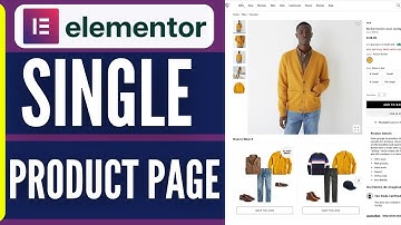 How to Create Single Product Page in Elementor | WordPress Tutorial (2025)