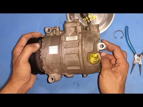 سبب فصل مكيف السيارة تكييف السيارة مرة يبرد و مرة لا يبرد بلف كمبرسور سكودا كيا هيونداي  و غيرها