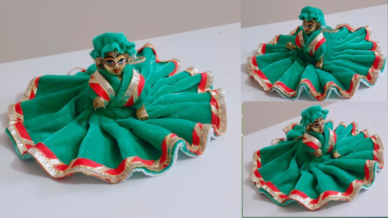 Velvet Dress For Laddu Gopal Ji/Laddu Gopal Ki Winter Dress/Winter Dress For Laddu Gopal Ji 