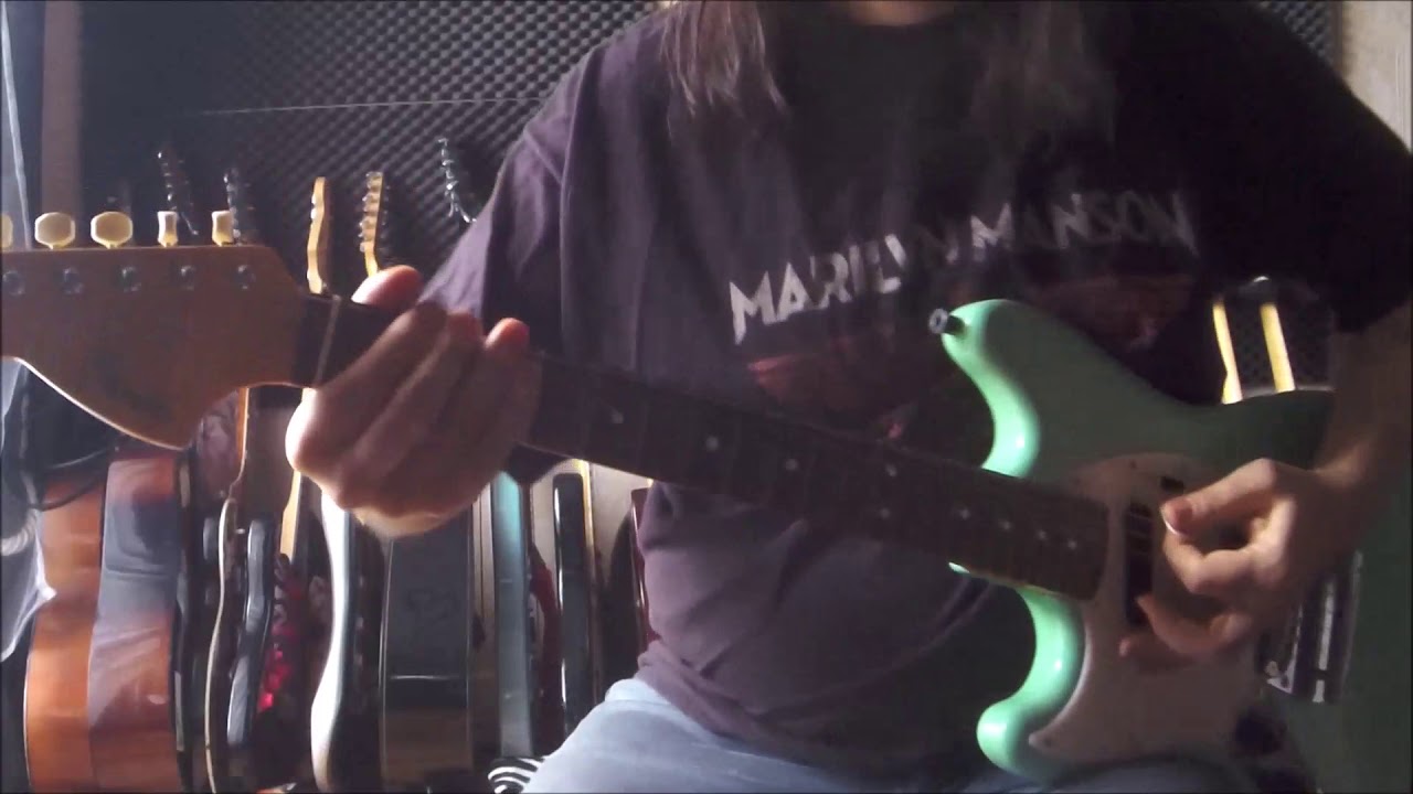 Marilyn Manson Tourniquet guitar cover YouTube