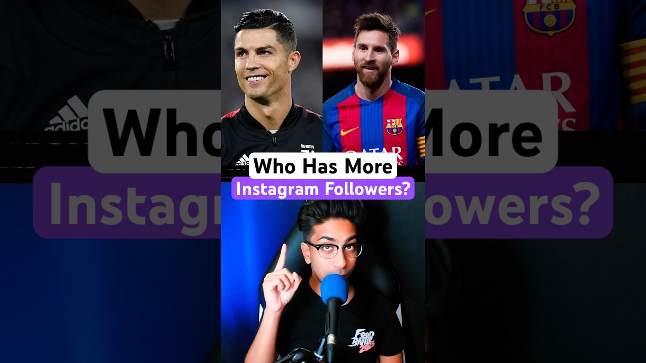 Who Has More Instagram Followers? 🧑‍🧑‍🧒‍🧒