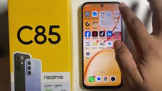 Realme C85/C85 Pro: How to Partial screen recording