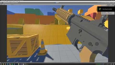 Unity 3D FPS Weapon Animations (First try at animating using Unity
