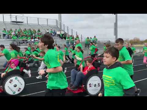 Start of Tippecanoe Valley Middle School Inclusive 5K