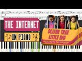 Oliver Tree &amp; Little Big - The Internet - Piano Tutorial w/ Sheets