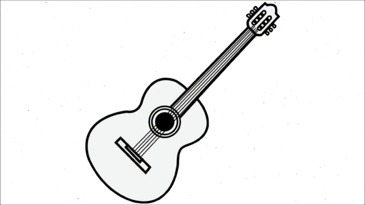 Dibujos guitarra española