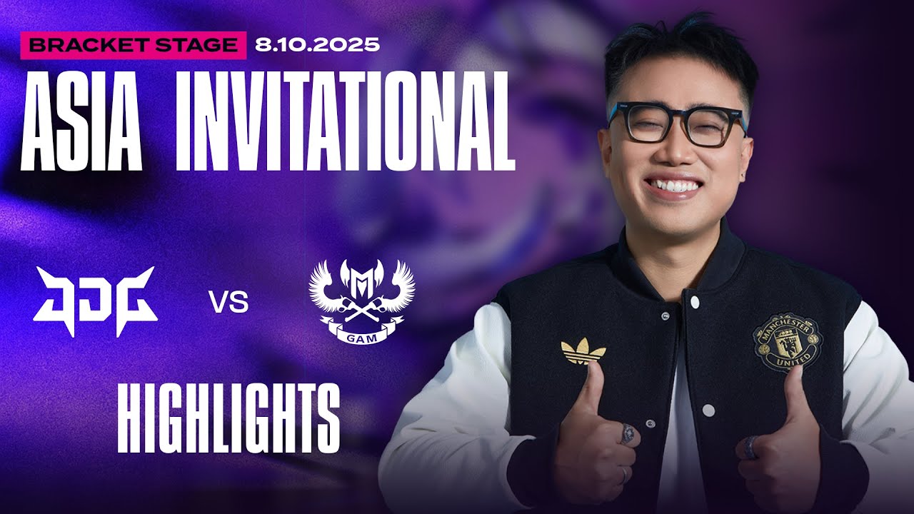 JDG VS GAM | HIGHLIGHTS | GROUP STAGE | ASIA INVITATIONAL | HOÀNG LUÂN CO-STREAM