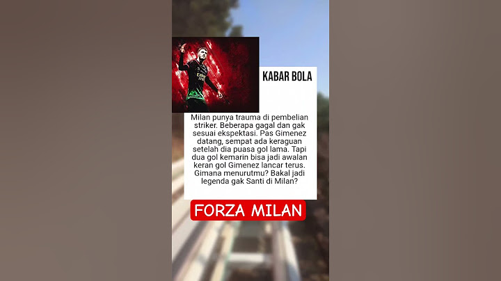 Santiago Gimenez, Si Anak Alim dan Morning Person yang Jadi Andalan Milan #acmilan #masukberanda