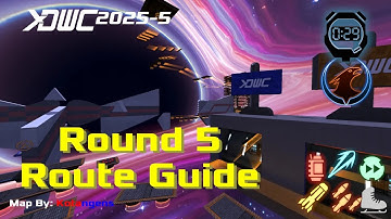 Round 5 Map Walkthrough | xdwc2025-5 | Noob Friendly Guide to Xonotic DeFrag World Championship 2025