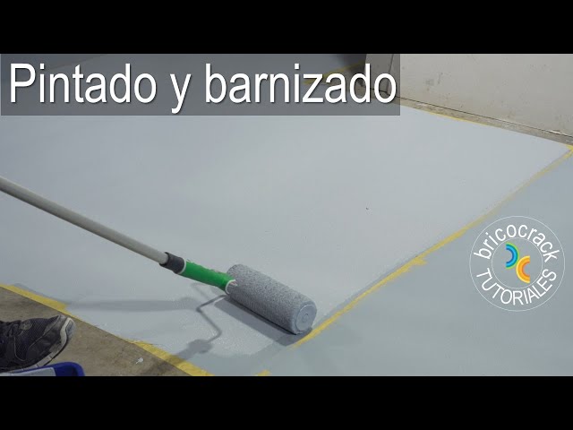 Cómo pintar suelos de parking con pintura epoxi - Quimsa ITW