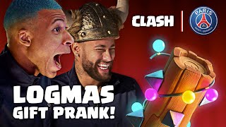 Logmas Gift Prank! Neymar Jr, Mbappé, Marquinhos, Verratti, Kimpembe  | Paris Saint-Germain X Clash