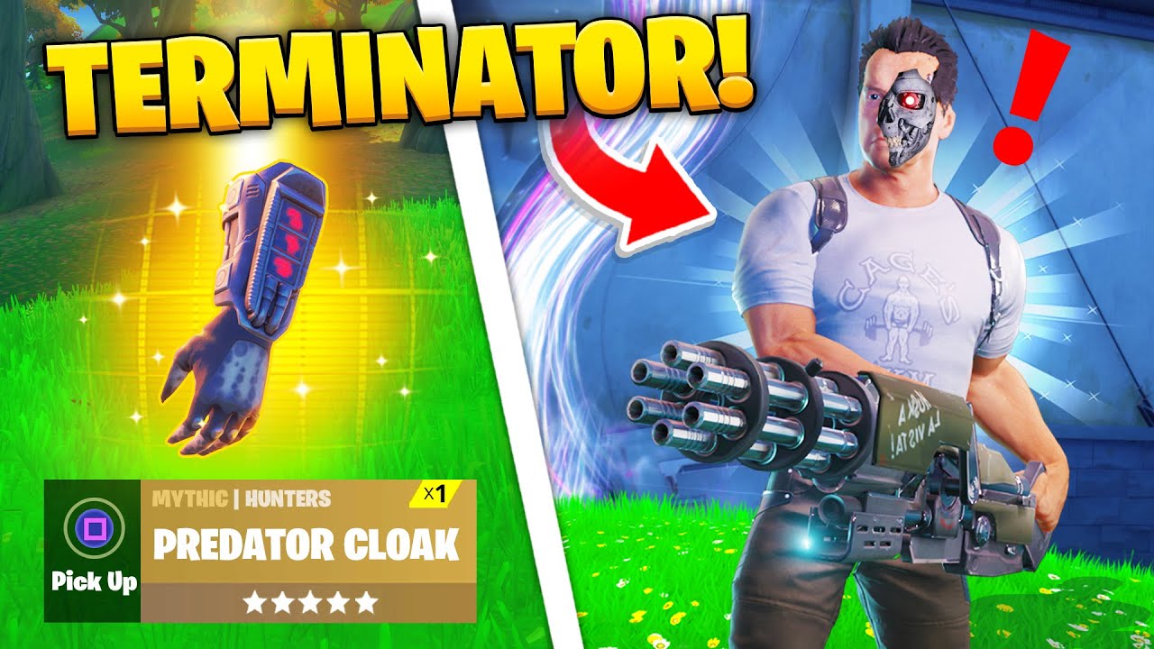 Fortnite TERMINATOR + PREDATOR Update - REVEALED!