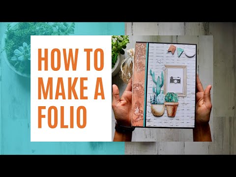 Mini Album Folio Tutorial Start To Finish Beginners 2023 Mintay Suntastic Choice Folio