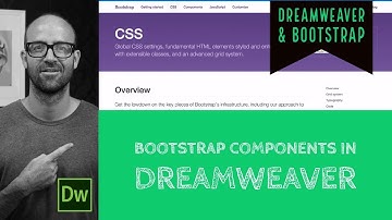 Bootstrap components in Dreamweaver - Bootstrap components Tutorial - Dreamweaver Tutorial [6/54]