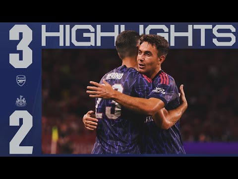 HIGHLIGHTS | Arsenal vs Newcastle United (3-2) | Two wins from two in Singapore | Merino, Odegaard HIGHLIGHTS | Arsenal vs Newcastle United (3-2) | Two wins from two in Singapore | Merino, Odegaard Thumbnail