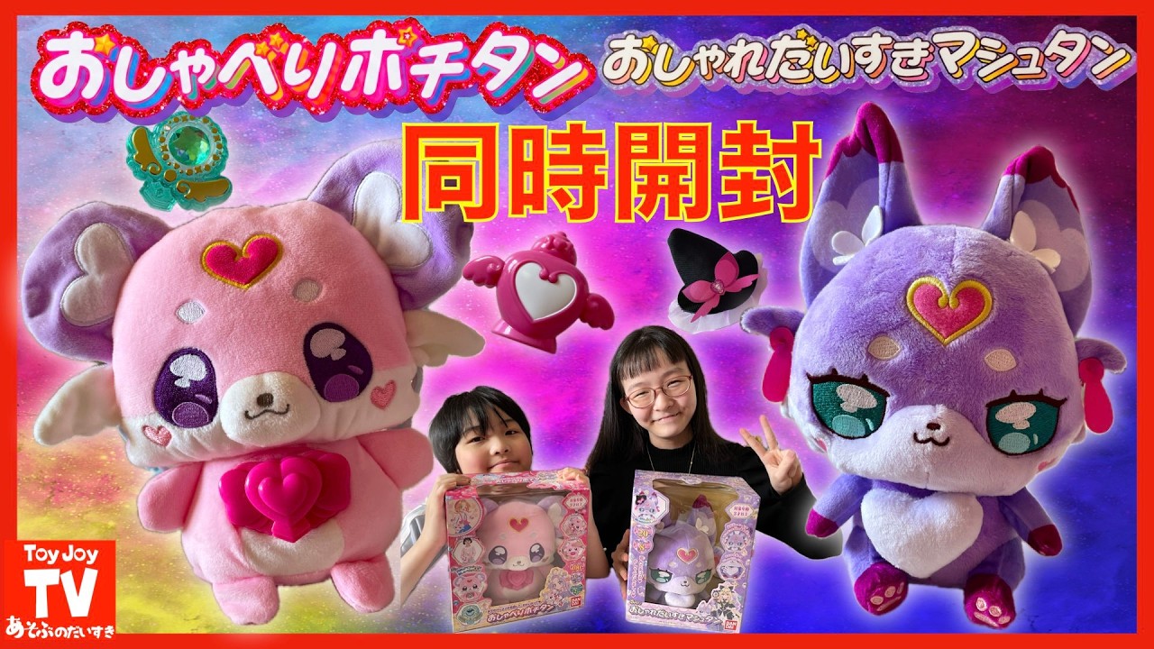 Unboxing Review] Unboxing Pochitan & Mashutan at the same time! My